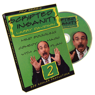 Scripted Insanity Volume 2 by Larry Davidson - DVD - Wizard Magic Shop