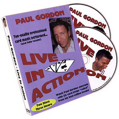 Live In Action (ensemble de 2 DVD) de Paul Gordon - DVD 