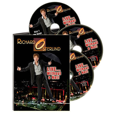 Live Without a Net by Richard Osterlind and L&L Publishing - DVD - Wizard Magic Shop