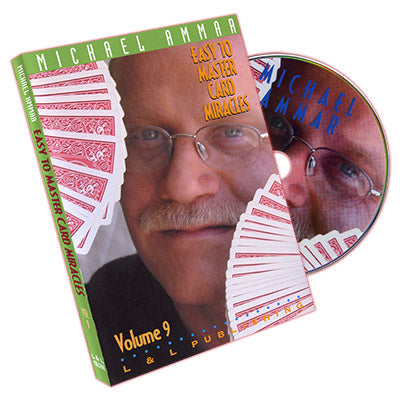 Facile à maîtriser Card Miracles Volume 9 de Michael Ammar - DVD