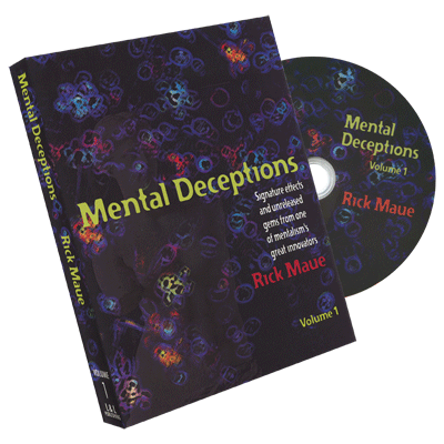 Mental Deceptions Vol. 1 by Rick Maue - DVD - Wizard Magic Shop