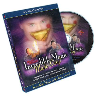 Incredible Magic At The Bar - Volume 3 by Michael Maxwell - DVD - Wizard Magic Shop