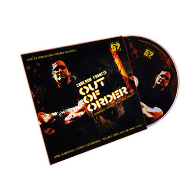 Out of Order by Cameron Francis - DVD Default Title