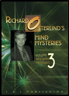 Mind Mysteries Vol 3 (Assorted Mysteries) by Richard Osterlind - DVD - Wizard Magic Shop