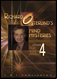 Mind Mysteries Vol 4 (Plus de mystères assortis) de Richard Osterlind - DVD