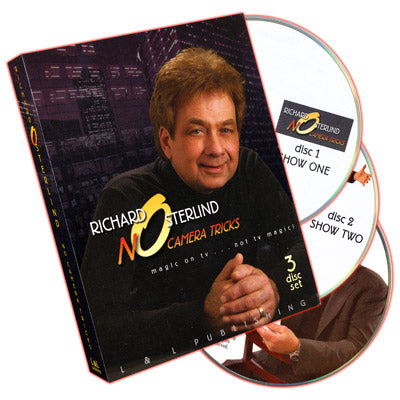 No Camera Tricks (3 DVD Set) by Richard Osterlind - DVD - Wizard Magic Shop