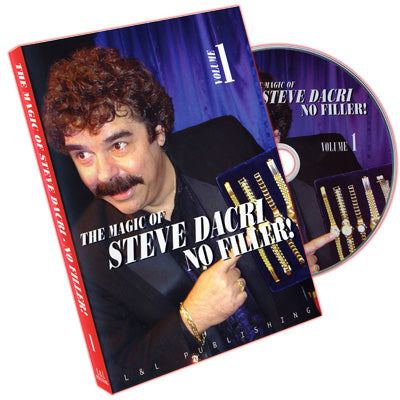 No Filler: Magic of Steve Dacri (Volume 1) - DVD - Wizard Magic Shop