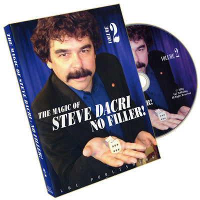 No Filler: Magic of Steve Dacri (Volume 2) - DVD - Wizard Magic Shop