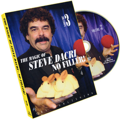 No Filler: Magic of Steve Darci (Volume 3) - DVD - Wizard Magic Shop