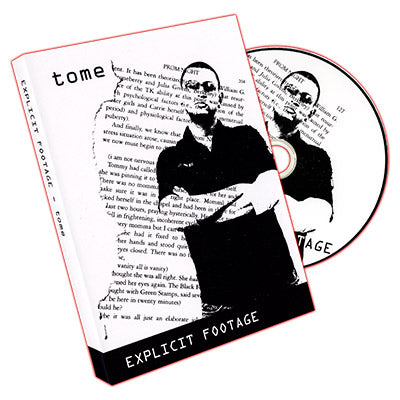 Explicit Footage: Tome by Sean Fields - DVD - Wizard Magic Shop