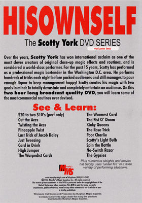 Scotty York Vol.2 - Hisownself - DVD alternate view - Wizard Magic Shop