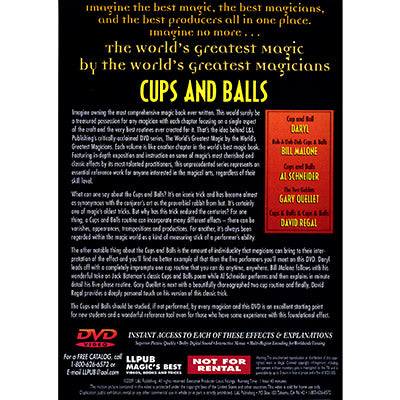 World's Greatest Magic: Cups and Balls Vol. 3 - DVD alternate view - Wizard Magic Shop