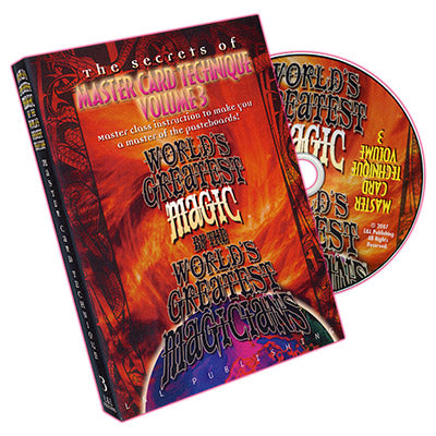 World's Greatest Magic: Master Card Technique Volume 3 - DVD - Wizard Magic Shop