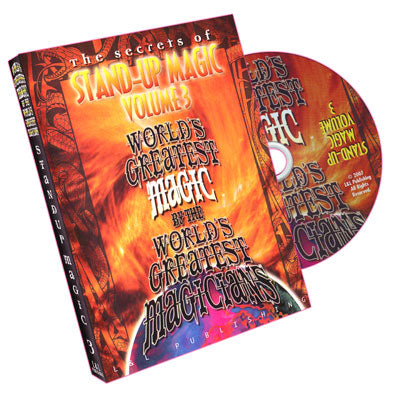 World's Greatest Magic: Stand-Up Magic Volume 3 - DVD - Wizard Magic Shop