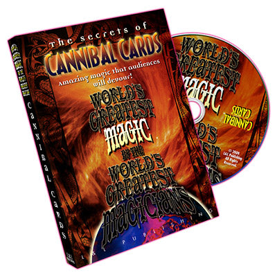 World's Greatest Magic: Cannibal Cards - DVD - Wizard Magic Shop