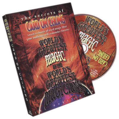 World's Greatest Magic: Card On Ceiling - DVD - Wizard Magic Shop