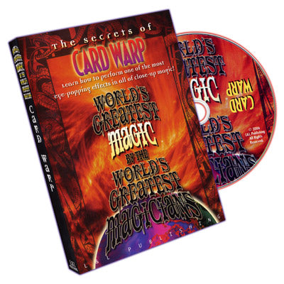 World's Greatest Magic: Card Warp - DVD - Wizard Magic Shop