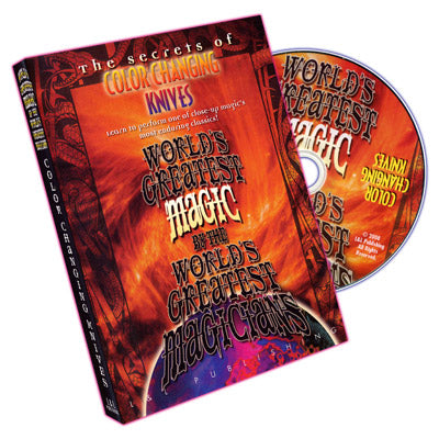World's Greatest Magic: Color Changing Knives - DVD - Wizard Magic Shop