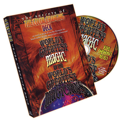 World's Greatest Magic: Color Changing Deck Magic - DVD - Wizard Magic Shop