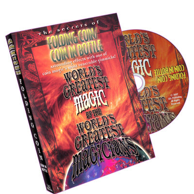 World's Greatest Magic: Folding Coin - Coin In Bottle - DVD - Wizard Magic Shop