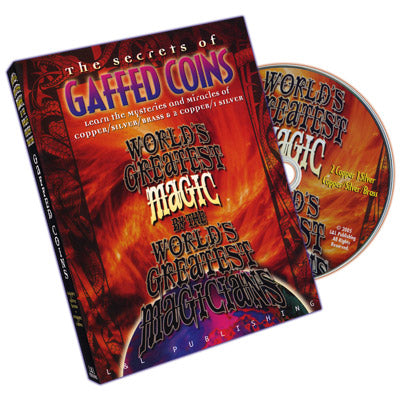 World's Greatest Magic: Gaffed Coins - DVD - Wizard Magic Shop