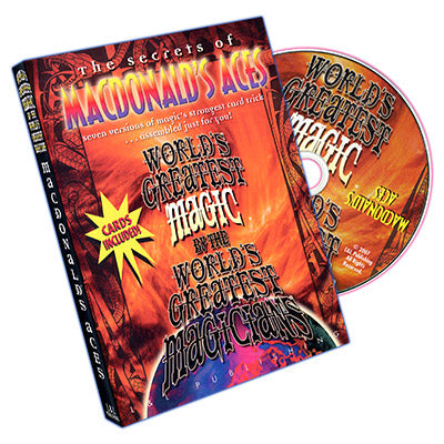 World's Greatest Magic: MacDonald's Aces - DVD - Wizard Magic Shop