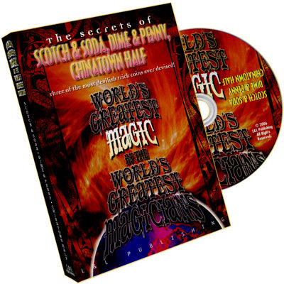 World's Greatest Magic: Scotch And Soda, Dime And Penny, ChinaTown Half - DVD - Wizard Magic Shop