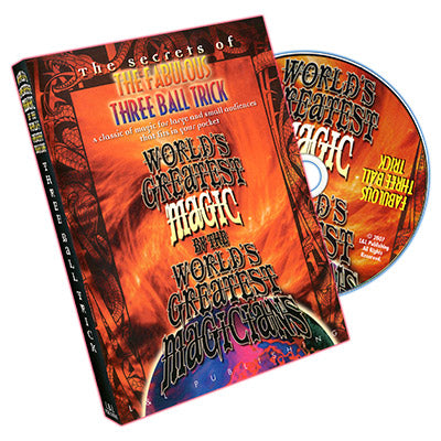 World's Greatest Magic: Fabulous Three Ball Trick - DVD - Wizard Magic Shop