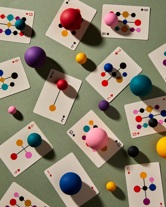 Eames "Hang-It-All" Playing Cards alternate view - Wizard Magic Shop