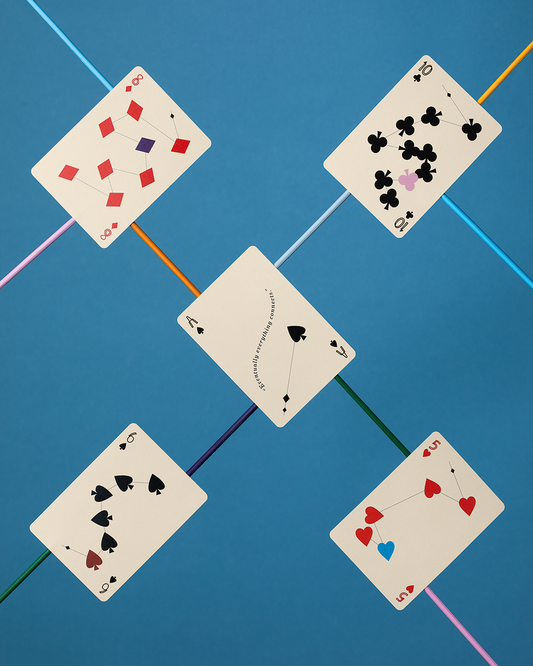 Eames "Kite" Playing Cards alternate view - Wizard Magic Shop