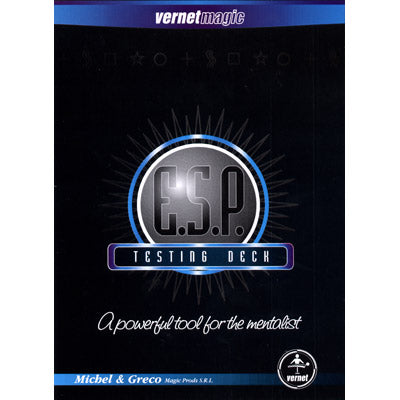 ESP Testing Deck (marked w/routines) by Vernet - Tricks - Wizard Magic Shop
