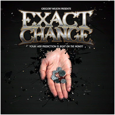 Exact Change by Gregory Wilson (DVD and Gimmick) - Trick - Wizard Magic Shop