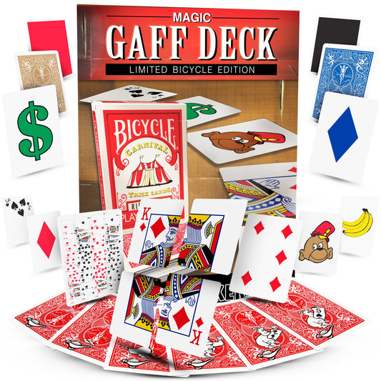 Magic Gaff Deck - Bicycle Back - Wizard Magic Shop