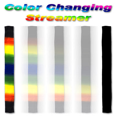 Color Changing Streamer Silk from Magic by Gosh - Trick - Wizard Magic Shop