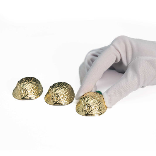 Metal Golden 3 Shell Game alternate view - Wizard Magic Shop