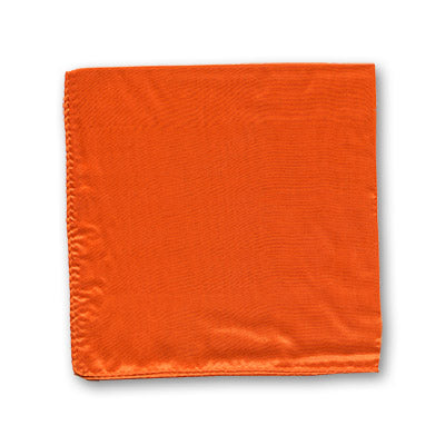 Silk 12 inch single (Orange) Magic by Gosh - Trick - Wizard Magic Shop