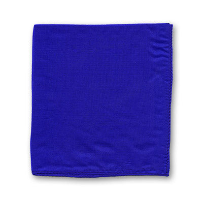 Silk 12 inch single (Blue) Magic by Gosh - Trick - Wizard Magic Shop