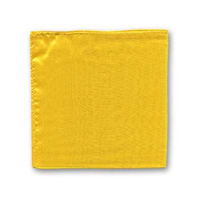 Silk 12 inch single (Yellow) Magic by Gosh - Trick - Wizard Magic Shop