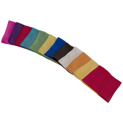 Silks 18 inch 12 Pack (Assorted) Magic by Gosh - Trick - Wizard Magic Shop
