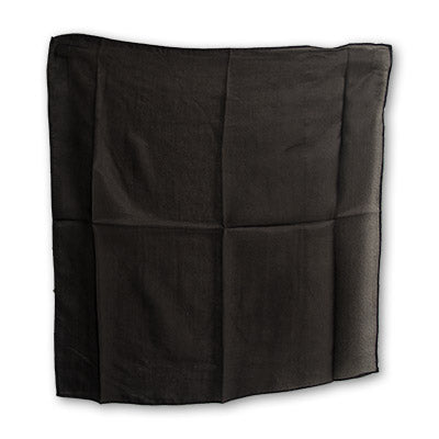Silk 18 inch (Black) Magic by Gosh - Trick - Wizard Magic Shop