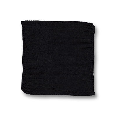 Silk 9 inch (Black) Magic by Gosh - Trick - Wizard Magic Shop