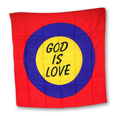 God is Love Gospel Silk (36 inch) - Trick - Wizard Magic Shop