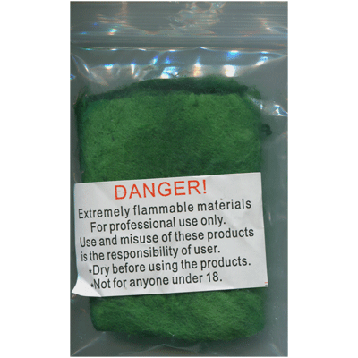 Flash Cotton (Green) by Red Corner Magic - Wizard Magic Shop