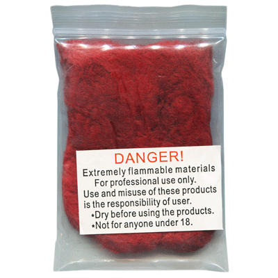 Flash Cotton (Red) by Red Corner Magic - Wizard Magic Shop