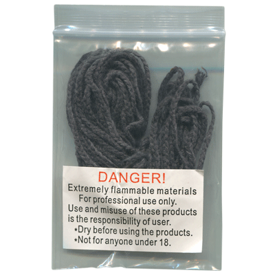 Flash String (5g Black) by Red Corner Magic - Wizard Magic Shop
