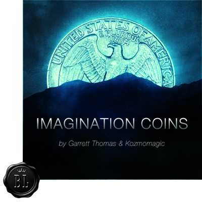 Imagination Coins US Quarter by Garrett Thomas and Kozmomagic - Wizard Magic Shop