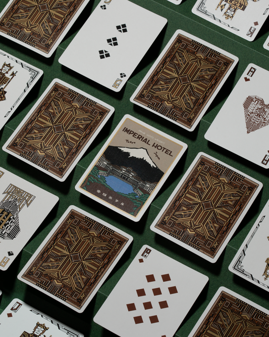 Imperial Hotel Playing Cards alternate view - Wizard Magic Shop