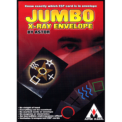 Enveloppe Jumbo X-Ray par Astor Magic - Astuce