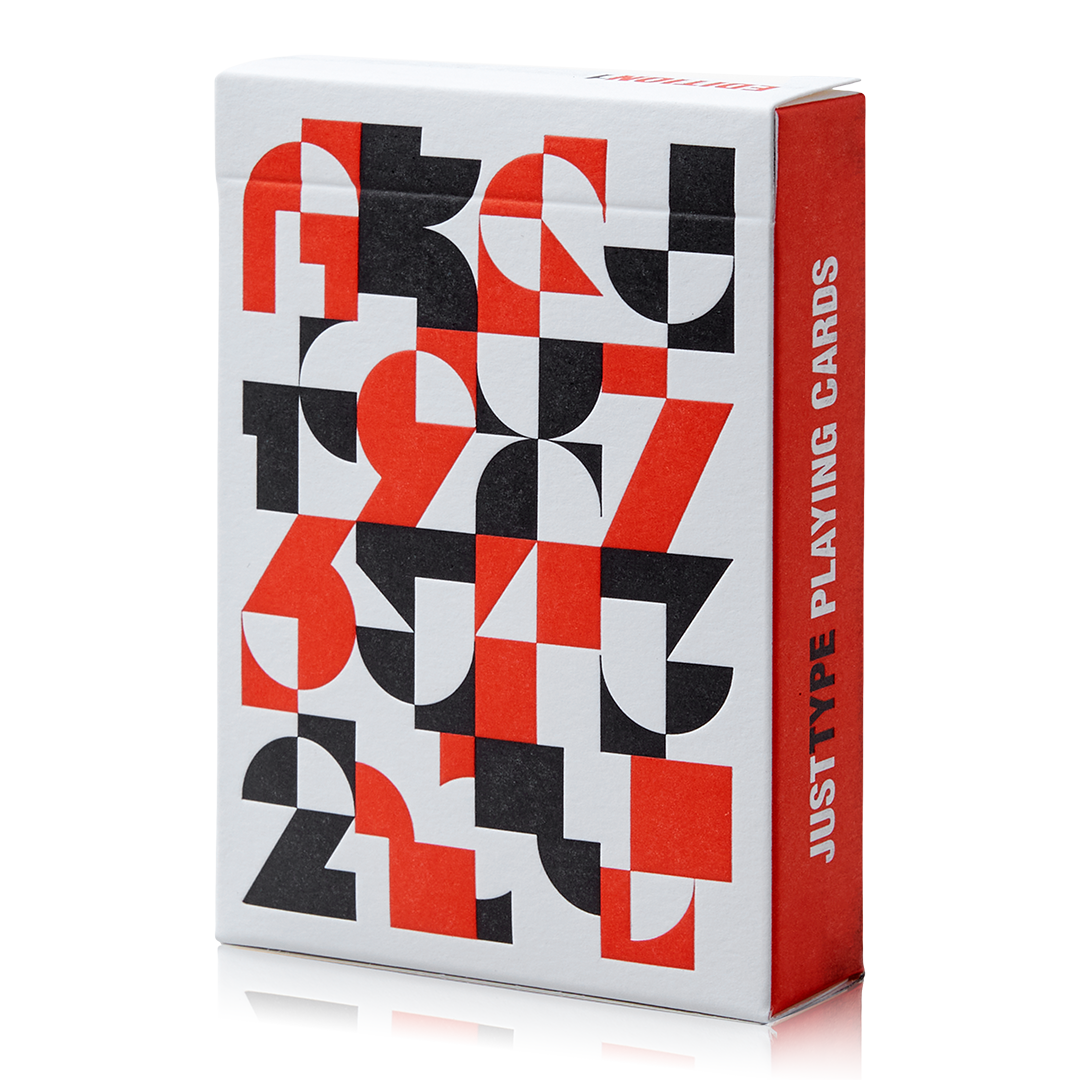Just Type Playing Cards Edition 1