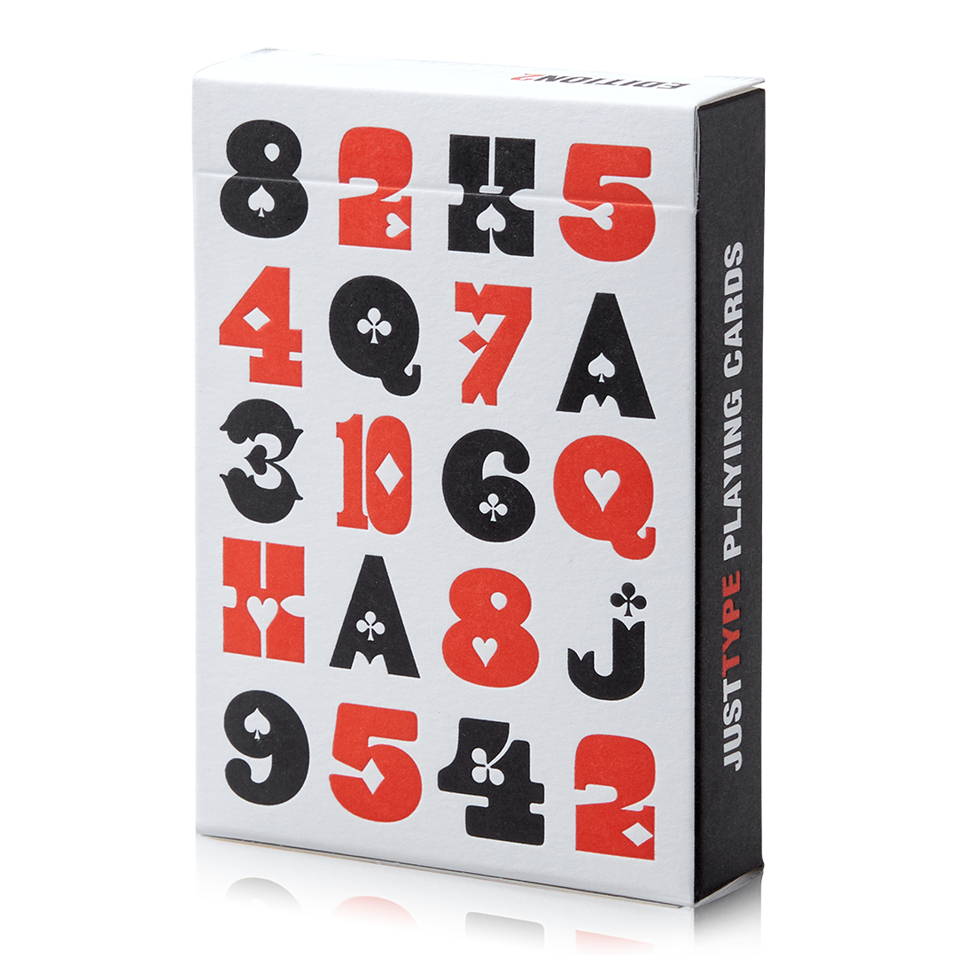 Just Type Playing Cards Edition 2